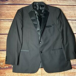 Carlo Lusso 150S Suit Coat High Twist Super Deluxe Deluxe Microtech Suit Size 44